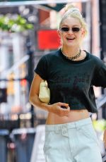 GIGI HADID Out and About in New York 07/19/2022