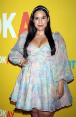 GINA NAOMI BAEZ at Not Okay Premiere at Angelika Theater in New York 07/28/2022