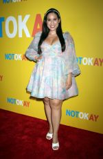GINA NAOMI BAEZ at Not Okay Premiere at Angelika Theater in New York 07/28/2022