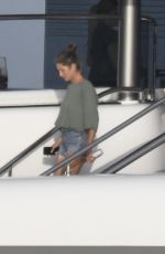 GISELE BUNDCHEN at a Yacht in Portu Servo 07/02/2022