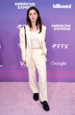 GRACIE ABRAMS at Billboard Women in Inglewood 03/02/2022