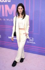 GRACIE ABRAMS at Billboard Women in Inglewood 03/02/2022