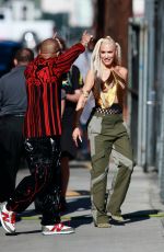 GWEN STEFANI Arrives at Jimmy Kimmel Live! in Hollywood 07/13/2022