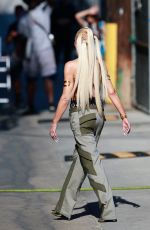 GWEN STEFANI Arrives at Jimmy Kimmel Live! in Hollywood 07/13/2022