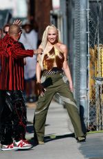 GWEN STEFANI Arrives at Jimmy Kimmel Live! in Hollywood 07/13/2022