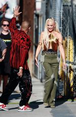 GWEN STEFANI Arrives at Jimmy Kimmel Live! in Hollywood 07/13/2022