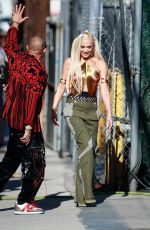 GWEN STEFANI Arrives at Jimmy Kimmel Live! in Hollywood 07/13/2022