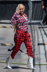 GWEN STEFANI Leaves Jimmy Kimmel Live in Los Angeles 07/13/2022