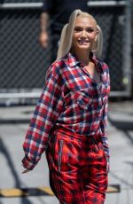 GWEN STEFANI Leaves Jimmy Kimmel Live in Los Angeles 07/13/2022