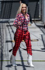GWEN STEFANI Leaves Jimmy Kimmel Live in Los Angeles 07/13/2022