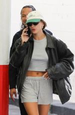 HAILEY BIEBER Heading to a Doctors Appointment in Beverly Hills 07/14/2022