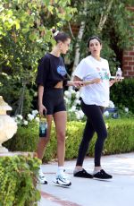 HAILEY BIEBER Leaves Pilates Session in Beverly Hills 07/01/2022