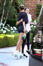 HAILEY BIEBER Leaves Pilates Session in Beverly Hills 07/01/2022