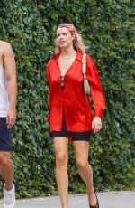 HAILEY CLAUSON and Julian Herrera Out in New York 07/13/2022