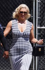 HANNAH WADDINGHAM Arrives at Jimmy Kimmel Live in Los Angeles 07/21/2022