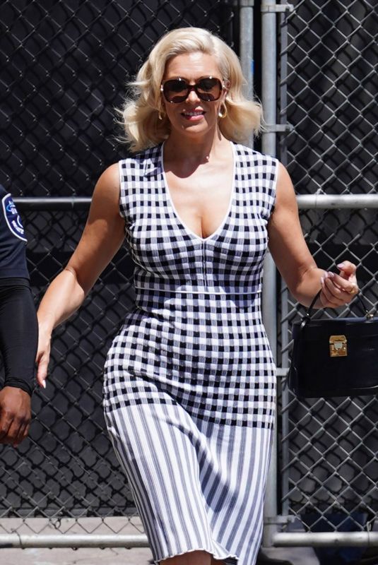 HANNAH WADDINGHAM Arrives at Jimmy Kimmel Live in Los Angeles 07/21/2022