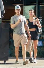 HAYLEY ERBERT and Derek Hough at Erewhon Market in Studio City 07/03/2022