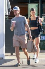 HAYLEY ERBERT and Derek Hough at Erewhon Market in Studio City 07/03/2022