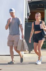 HAYLEY ERBERT and Derek Hough at Erewhon Market in Studio City 07/03/2022