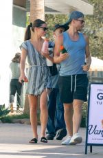 HAYLEY ERBERT and Derek Hough Out for Fresh Juice Drinks in Studio City 07/15/2022