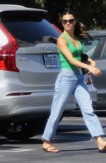 HAYLEY ERBERT and Derek Hough Shopping at Erewhon in Los Angeles 07/13/2022