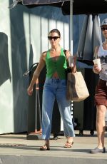 HAYLEY ERBERT and Derek Hough Shopping at Erewhon in Los Angeles 07/13/2022