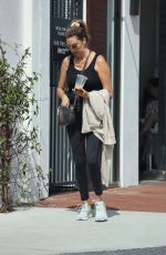 HEATHER MCDONALD Out for Coffee in Newport Beach 07/25/2022