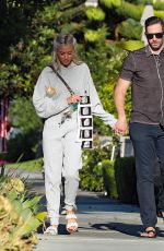 HEATHER RAE and Tarek El Moussa Out in Newport Beach 07/14/2022