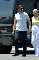 HEATHER RAE YOUNG and Tarek El Moussa Filming Their New Show The Flipping El Moussa