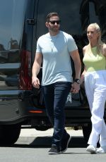 HEATHER RAE YOUNG and Tarek El Moussa Filming Their New Show The Flipping El Moussa