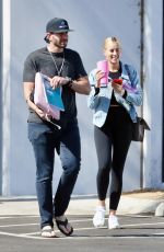 HEATHER RAE YOUNG and Tarek el Moussa Leaves Their Office in California 07/27/2022