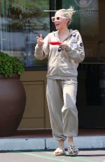 HEATHER RAE YOUNG Leaves Hot Yoga Class in Newport Beach 07/24/2022
