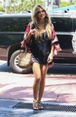 HEIDI KLUM Arrives at Her Hotel in Miami 07/19/2022