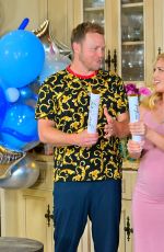 HEIDI MONTAG and Spencer Pratt at Gender Reveal Party at Their Home in Los Angeles 06/30/2022
