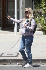 HEIDI MONTAG Leaves a Skin Care Salon in Pacific Palisades 07/12/2022
