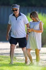 HILARIA and Alec BALDWIN Out in the Hamptons in New York 06/30/2022