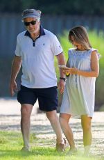 HILARIA and Alec BALDWIN Out in the Hamptons in New York 06/30/2022