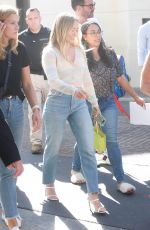 HILARY DUFF Arrives at a Book Reading at The Grove in Los Angeles 06/30/2022