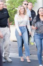 HILARY DUFF Arrives at a Book Reading at The Grove in Los Angeles 06/30/2022