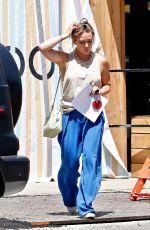 HILARY DUFF Out for Lunch in Studio City 07/21/2022