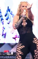 IGGY AZALEA Performs at Urban Soul Stage at 39th Annual Long Beach Pride Parade and Festival 07/10/2022