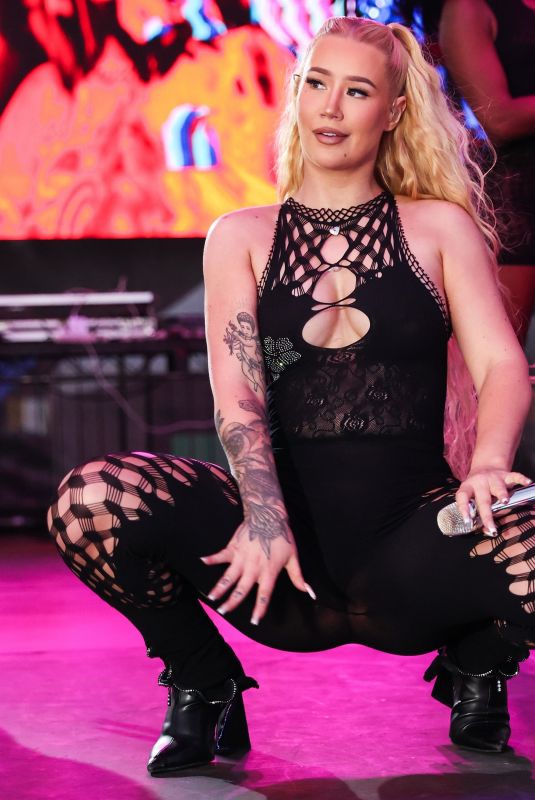 IGGY AZALEA Performs at Urban Soul Stage at 39th Annual Long Beach Pride Parade and Festival 07/10/2022