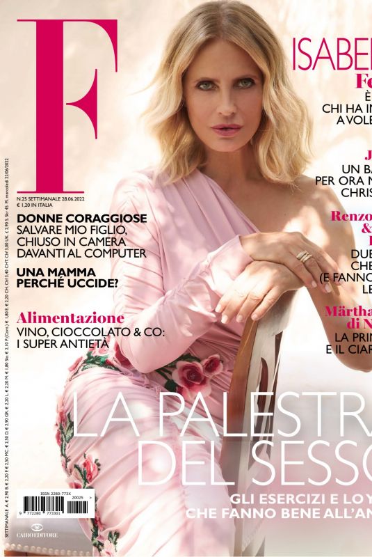 ISABELLA FERRARI for F Magazine, June 2022 