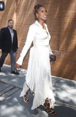 ISSA RAE Arrives at The View to Promotes Rap Sh!t in New York 07/19/2022