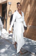 ISSA RAE Arrives at The View to Promotes Rap Sh!t in New York 07/19/2022