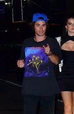 IZZY METZ and Chase Stokes Leaves a Club in New York 06/29/2022