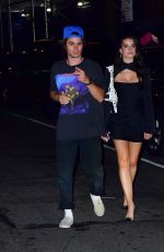 IZZY METZ and Chase Stokes Leaves a Club in New York 06/29/2022