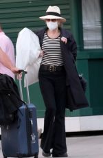 JANE FONDA Arrives in Venice 07/07/2022