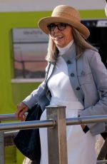 JANE FONDA, DIANE KEATON, CANDICE BERGEN and MARY STEENBURGEN  on the Set of Book Club 2 in Venice 07/11/2022