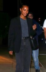 JASMINE TOOKES Night Out in Santa Monica 07/16/2022